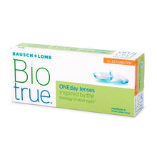 Load image into Gallery viewer, Bausch & Lomb Biotrue 1 Day for Astigmatism (30 lenses pack)