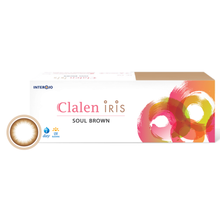 Load image into Gallery viewer, Clalen Iris One-day Color lenses Soul Brown (30 lenses pack)