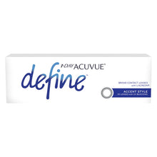 Load image into Gallery viewer, Acuvue Define Accent Style One-Day Color Lenses (30 lenses pack)