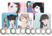 Load image into Gallery viewer, FreshKon® Naho Monthly Color Lenses 10 Colors available (2 lenses pack)
