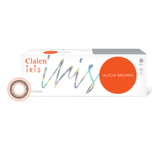 Load image into Gallery viewer, Clalen Iris One-day Color lenses Alicia Brown (30 lenses pack)

