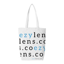 Load image into Gallery viewer, Ezylens.co logo Canvas Tote bag | Shoulder bag | Eco Bag
