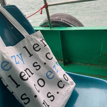 Load image into Gallery viewer, Ezylens.co logo Canvas Tote bag | Shoulder bag | Eco Bag
