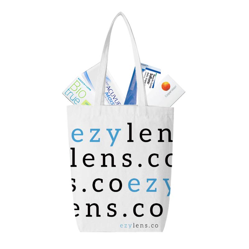 Ezylens.co logo Canvas Tote bag | Shoulder bag | Eco Bag